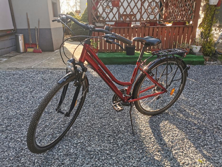 Rower trekkingowy miejski Kross Trans 1.0 28 cali Shimano damka