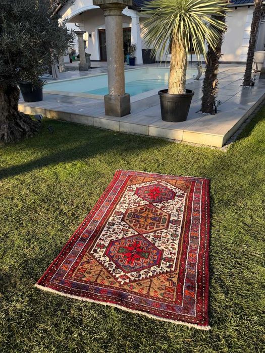 Jak Nowy Dywan Perski Wełniany Iran Hamadan 174x110 gal. 7tyś