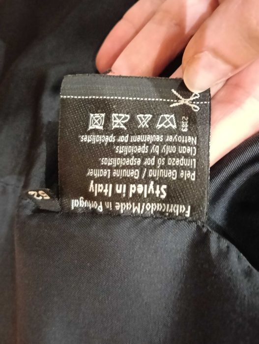 Casaco em Pele Homem