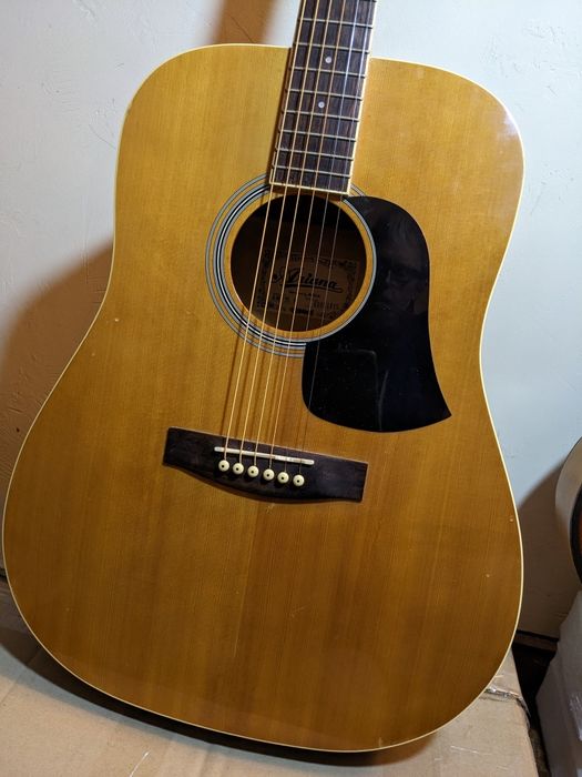 Подготовленная акустическая гитара