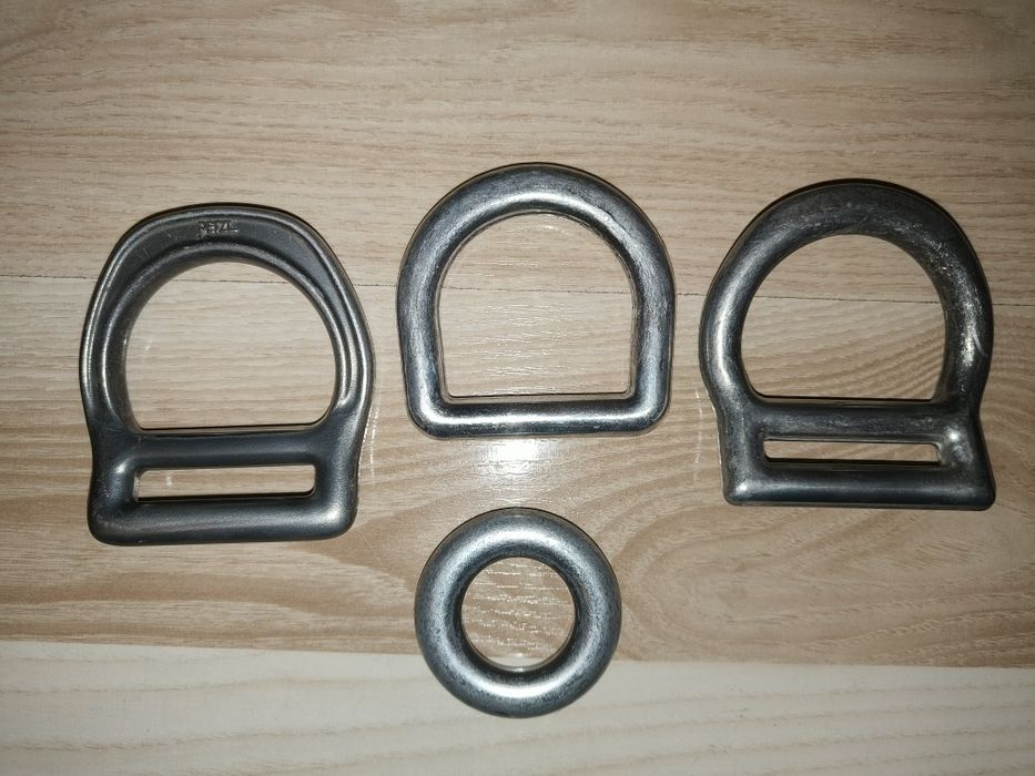 Karabinek Petzl MGO 60, Petzl Grillon.  Do lonży itp.