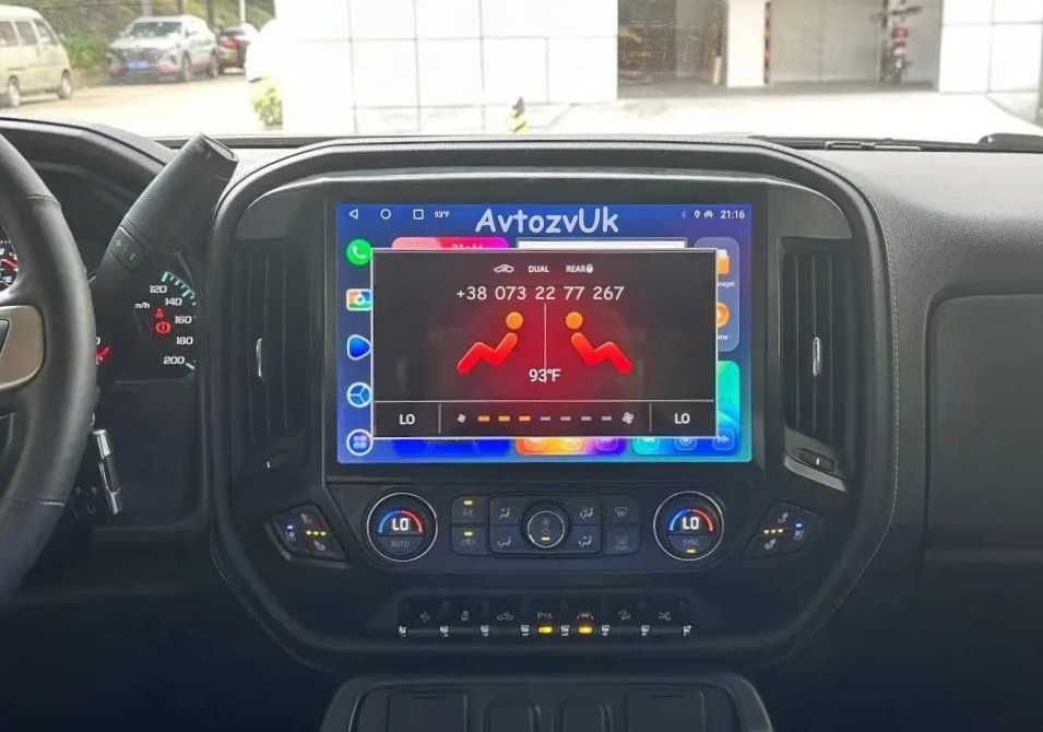 Магнитола CAPTIVA Chevrolet SILVERADO Каптива Сильверадо TV Android 15