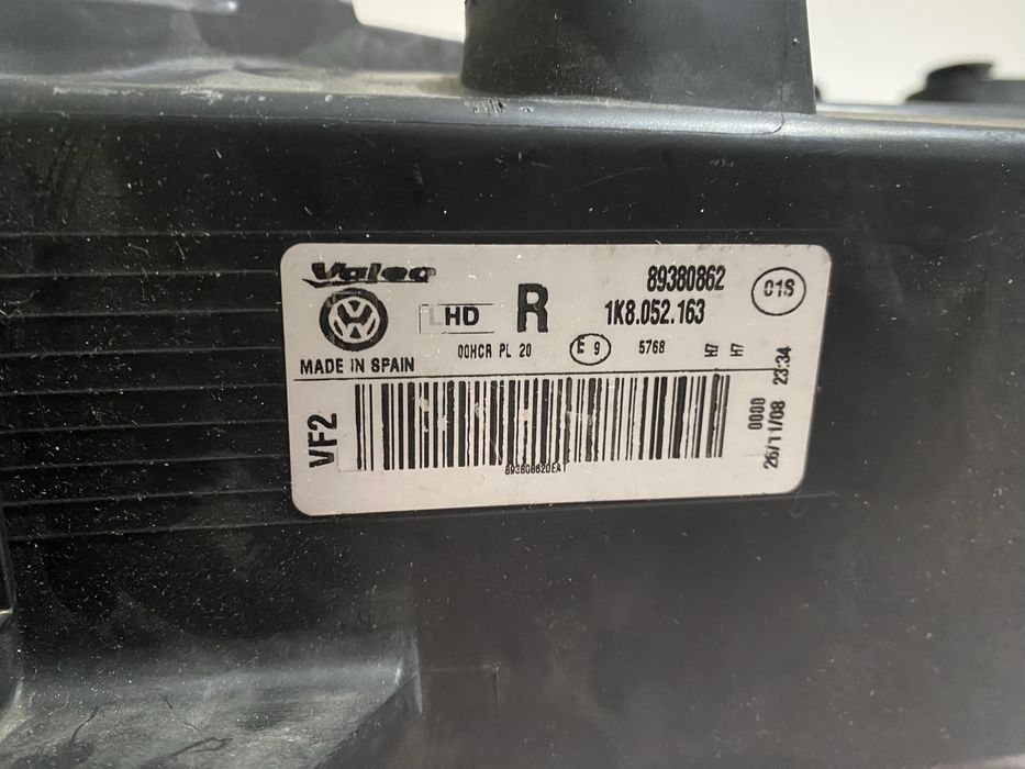 Volkswagen scirocco oticas / farois / farolins