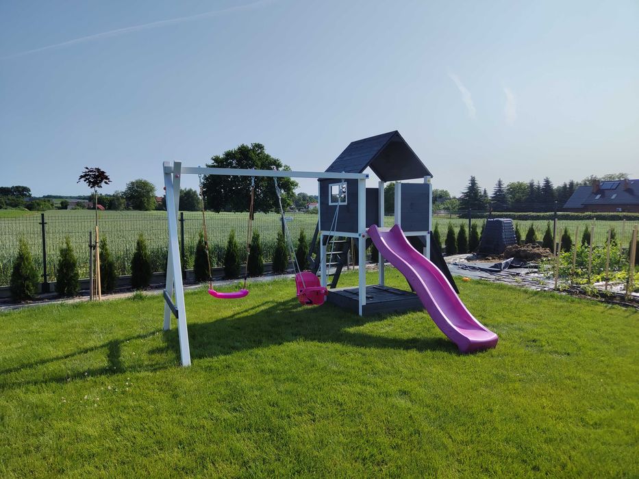 Plac zabaw Oskar Promocja schody i montaż gratis