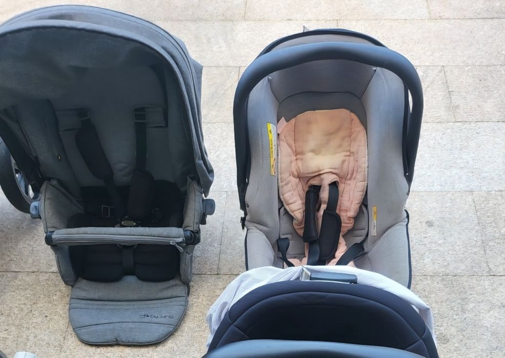 Bebé Babycoque ovo/alcofa- base isofix- carrinho passeio Jané Muum