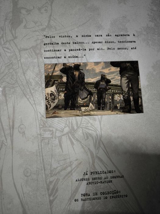 Livros da série Blacksad - Artic Nation e Duplo