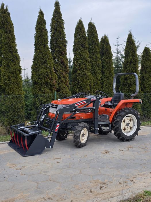 Mini traktorek Kubota GL 21 krokodyl tur (iseki yanmar) glebogryzarka