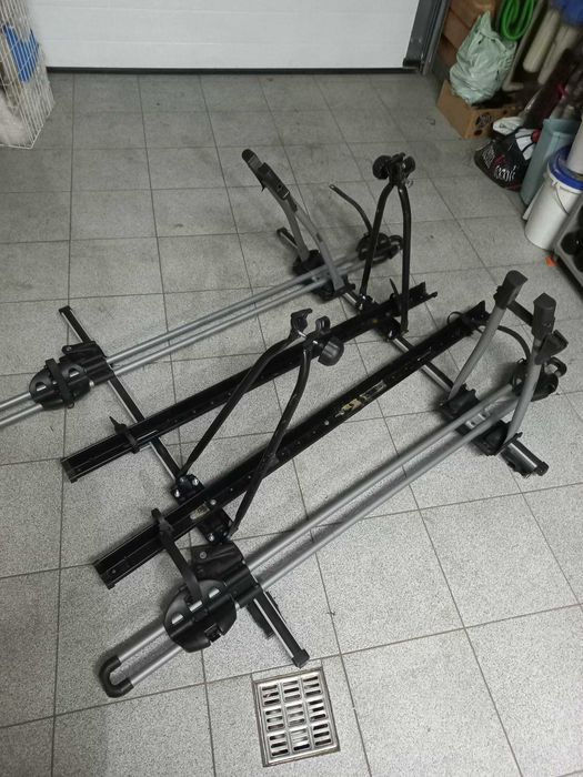 Thule FreeRide 532, 2 sztuki + relingi + 2 dodatkowe mocowania