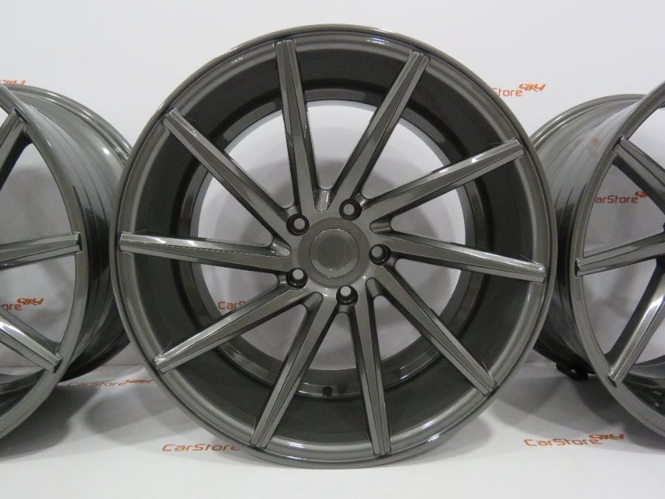 Jantes Look Vossen cvt 20 8.5 + 10 5x120 Gloss Graphite