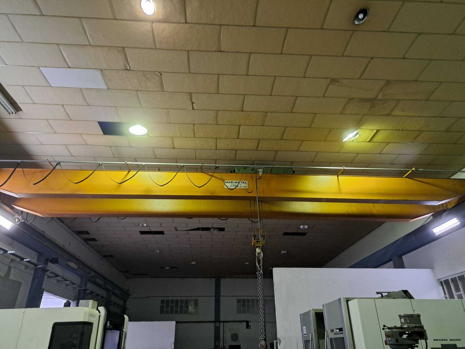 Ponte rolante STAHL de 12,5 ton 15 metros #GEUMACH1