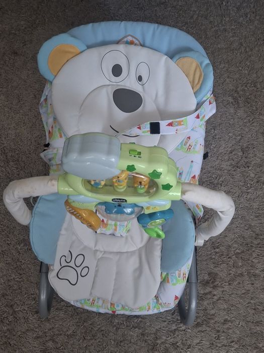 Cadeira de baloiço Chicco Dreams Bouncing Chair – Espreguiçadeira bebé + barra de atividades