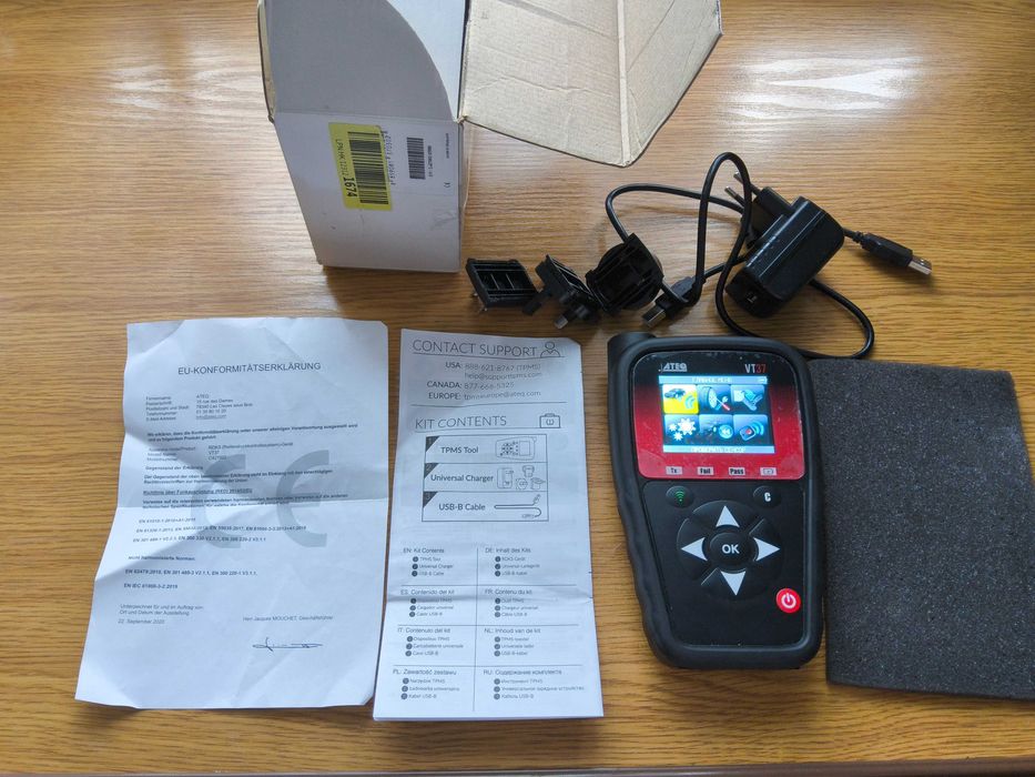 ATEQ VT37 Programator czujników TPMS