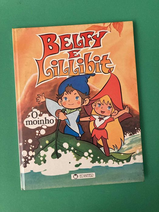 Livro da Colecção Belfy e Lillibit O Moinho Edinter Anos 80