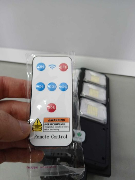 Luz a Energia Solar com Comando