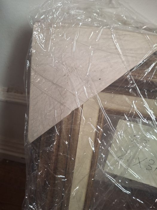 Moldura nova em madeira para tela 20 x 30 pintura quadro