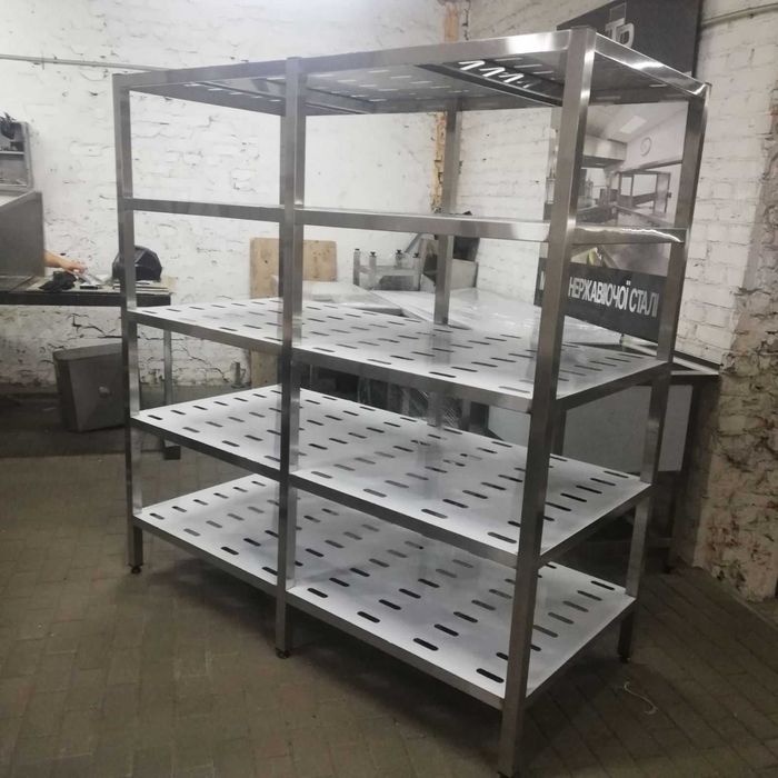 Столи, мийки, стелажі, полиці, сушки з нержавіючої сталі нержавійки