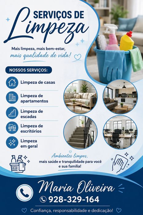 Serviços de limpeza