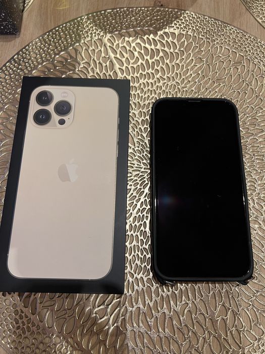 Iphone 13 pro max złoty