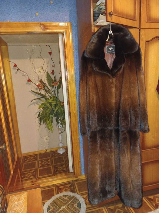 Шуба зі скандинавської норки