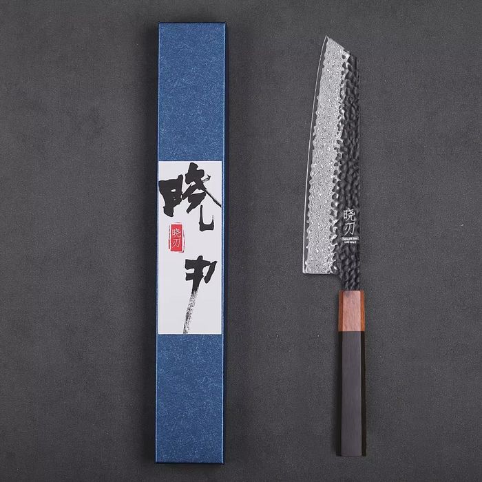 Japoński Nóż Szefa Kuchni Kiritsuke 8,2” Stal Damasceńska VG10