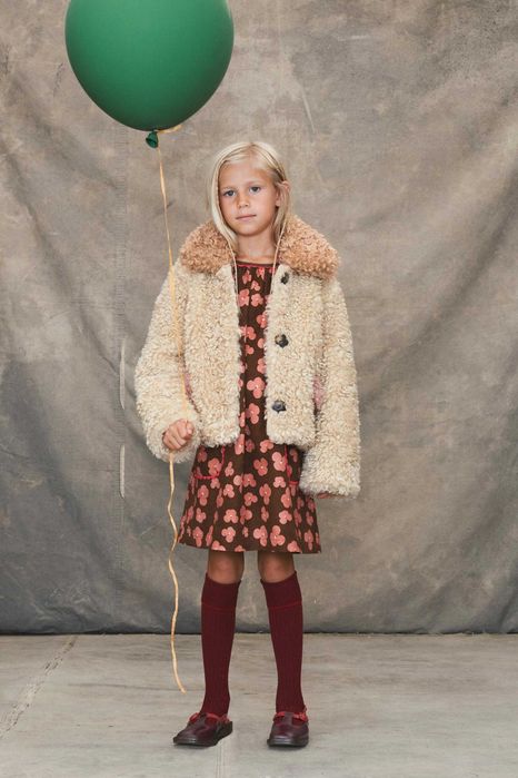 Нова куртка Zara teddy 128 розмір
