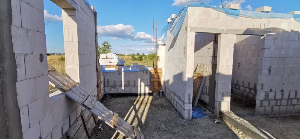 Działka budowlana z rozpoczętą inwestycją!!!