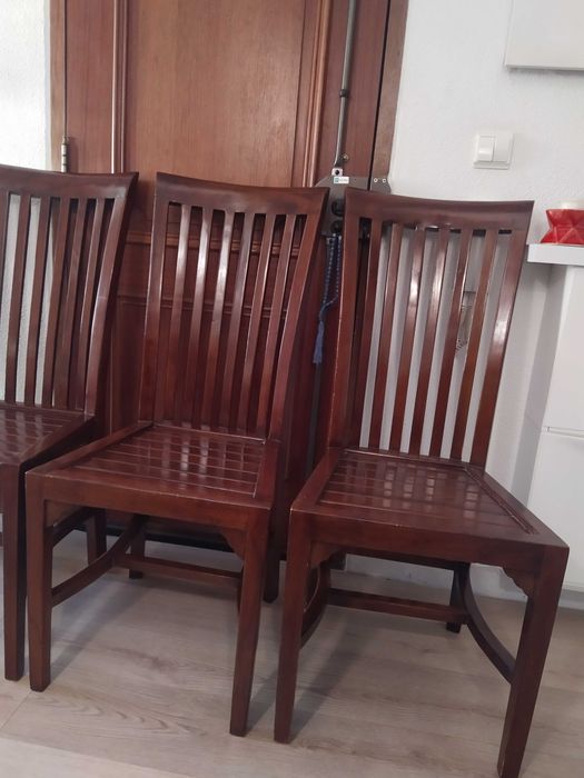 Cadeiras madeira