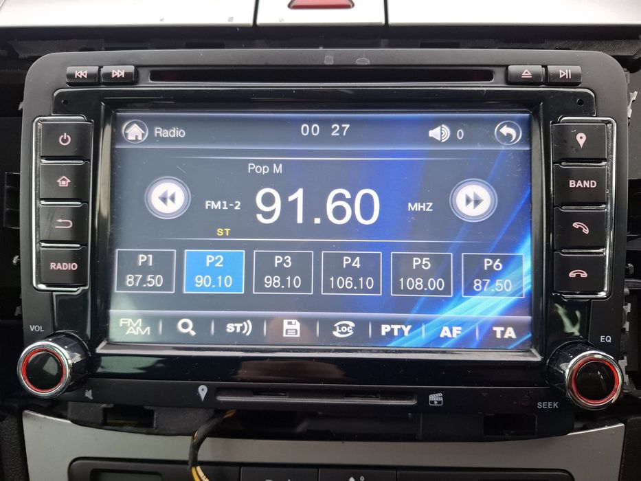 Radio Samochodowe 2-DIN 2DIN A-SURE Nawigacja VW Passat B6 Touran Golf Transporter