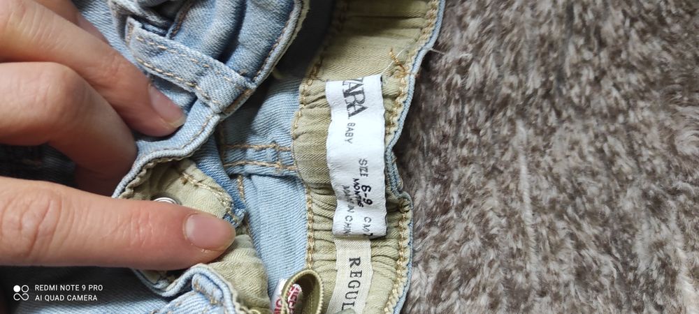 Jeansy rurki zara 74