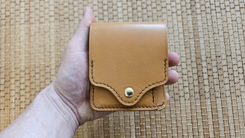Borubar Skóroszyj - elegancki mini portfel ze skóry