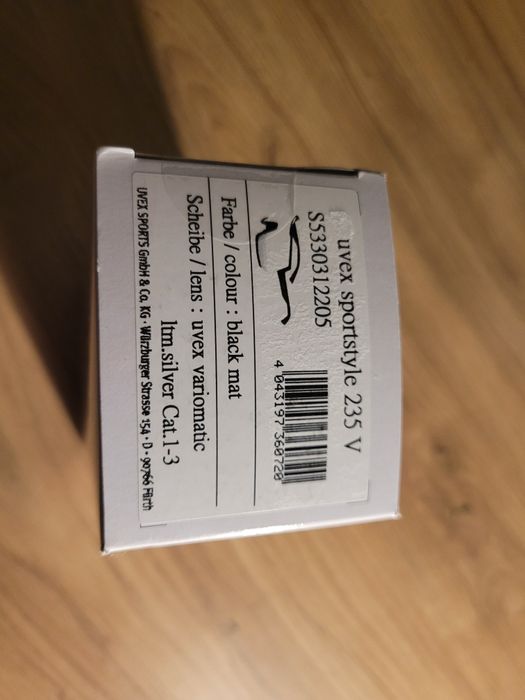 Uvex okulary rowerowe fotochromowe sportstyle 235V