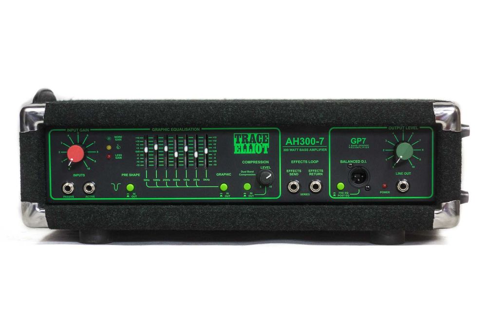 TRACE ELLIOT AH300/7 wzmacniacz basowy head 300W Gibson Era