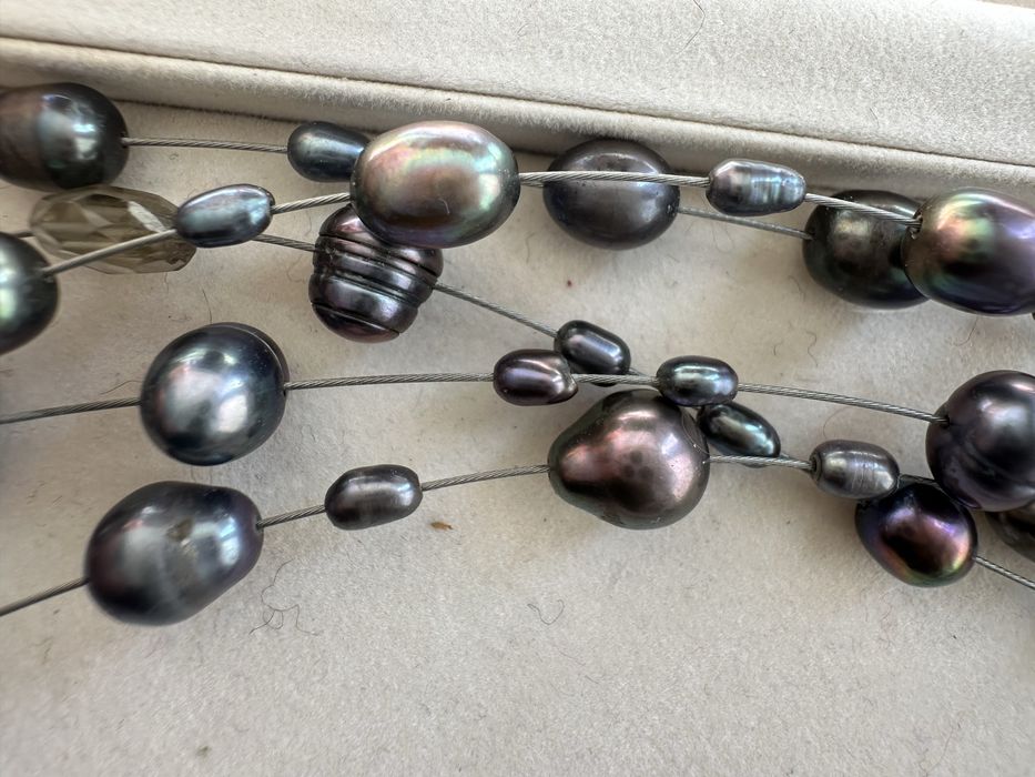 Колье Misaki Japanese Pearls с натуральным жемчугом | Оригинал