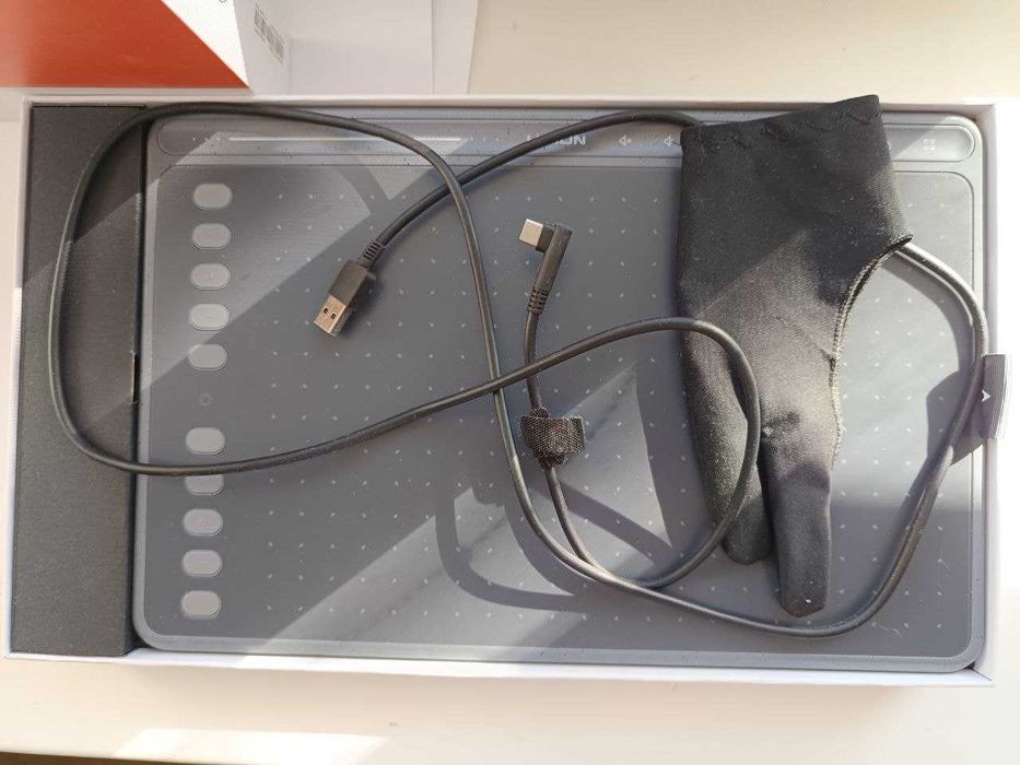 Графічний планшет Huion HS611 сірий