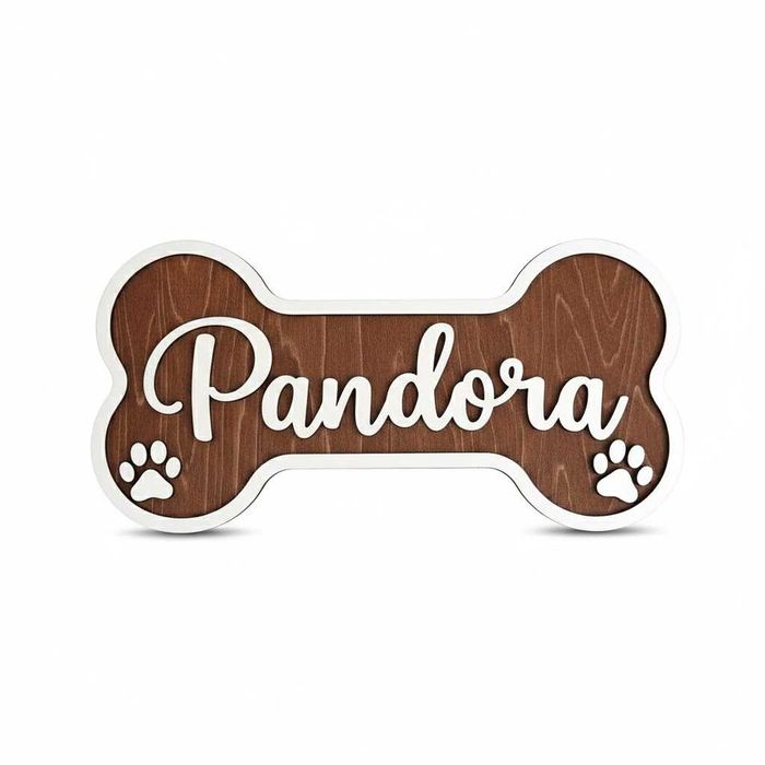 Placa nome para animal de estimação   - PERSONALIZADA