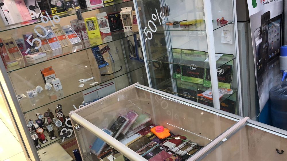 Витрины торговые