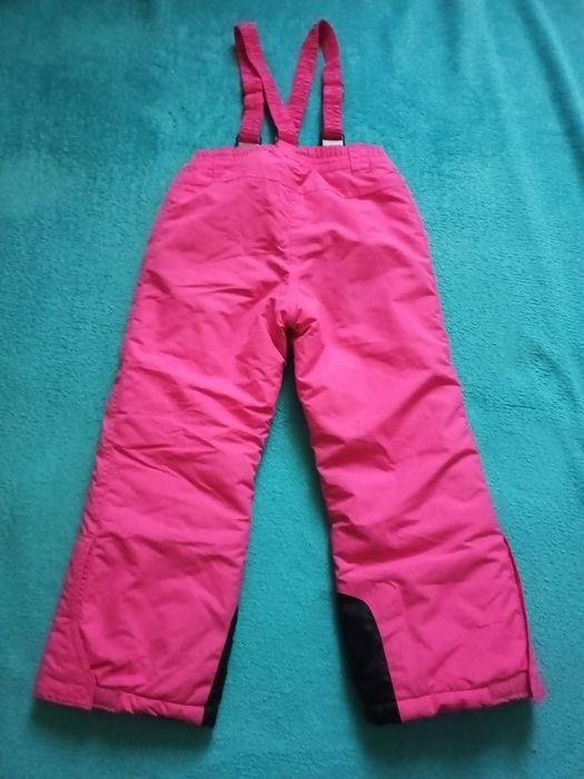 Дитячий зимовий лижний напівкомбінезон 110 розмір