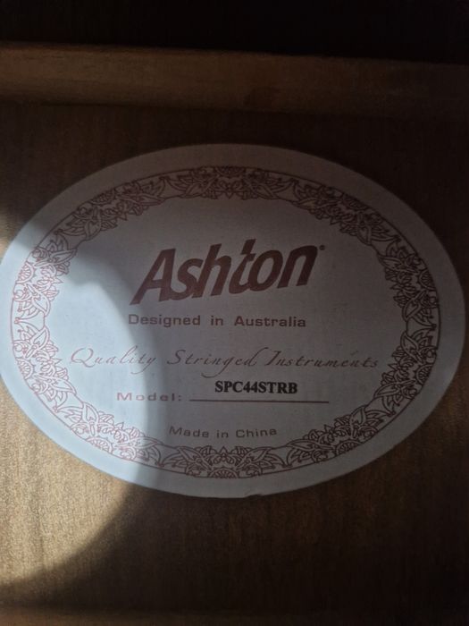 Guitarra Clássica Ashton SPC44STRB + Capa + Conjunto de cordas