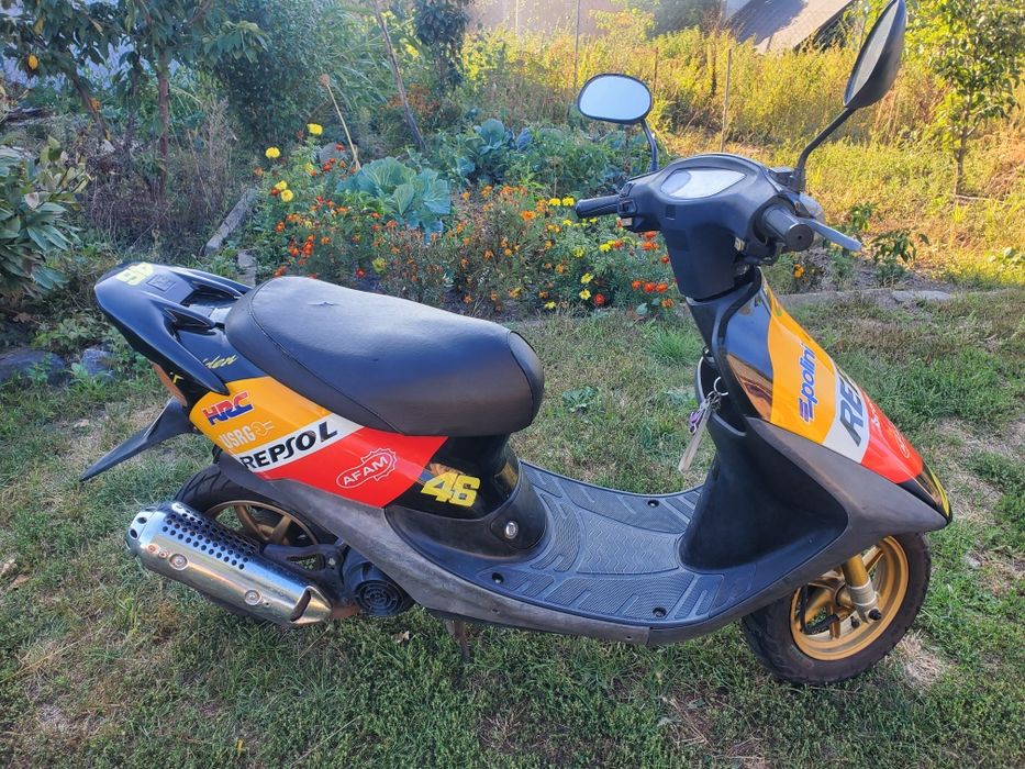 Скутер Honda Dio ZX 35 на документах