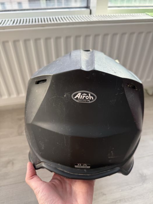 Мотошолом дитячий Airoh розмір XS і окуляри