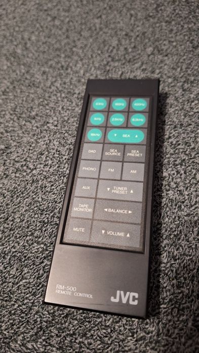 Pilot JVC RM-500 do amplitunera Jvc R-X500 sprawny 100% Ładny stan!