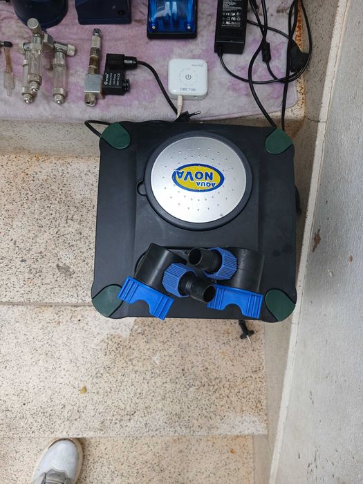 Varios filtros e purificador de agua para aquários
