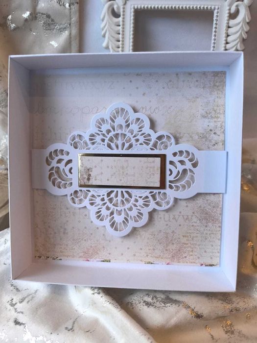 Ręcznie robiona kartka na Pierwszą Komunię Świętą –gotowa do wręczenia