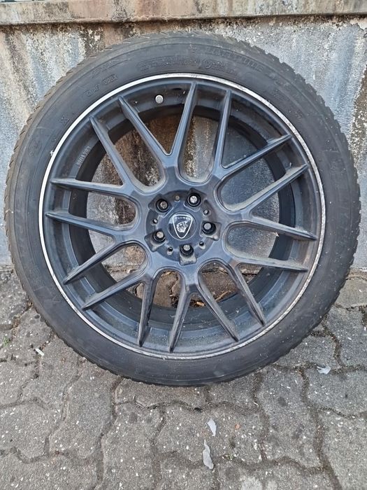 Jantes desportivas marca Aluett de 20 polegadas, com pneu Michelin 245/45 R20 - 4 unidades