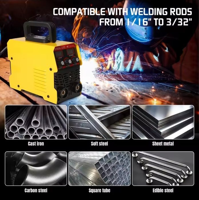Aparelho de Soldar Compacto 315A