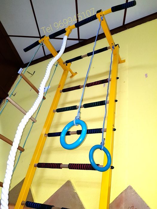 Espaldar gimnasio para criança