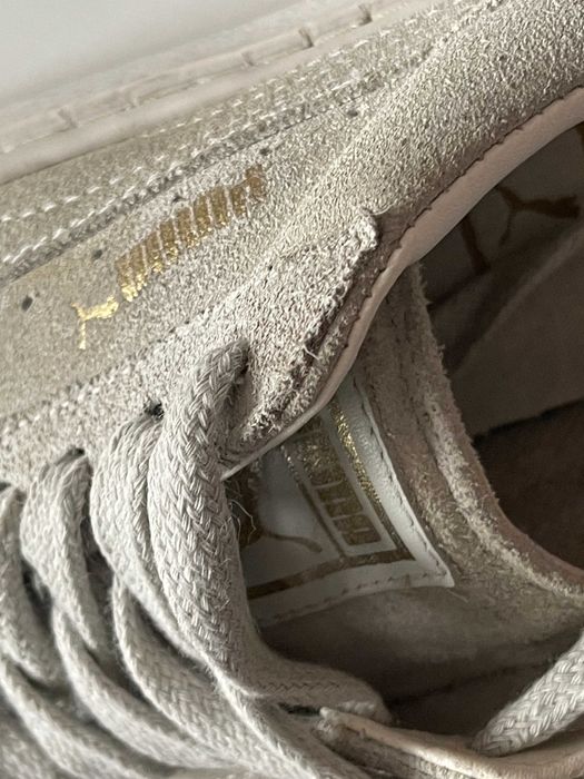 Buty puma suede platform gold trampki sneakersy