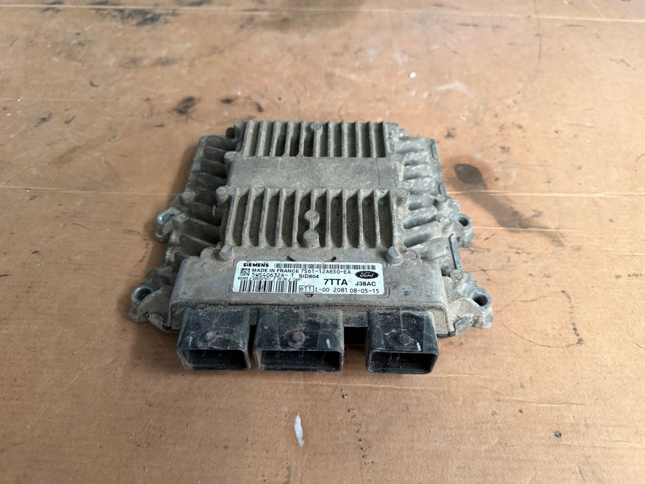 Centralina do Motor Ford Fiesta 1.4 TDCI SID804 5WS40632A -T 7S61-12A650-EA