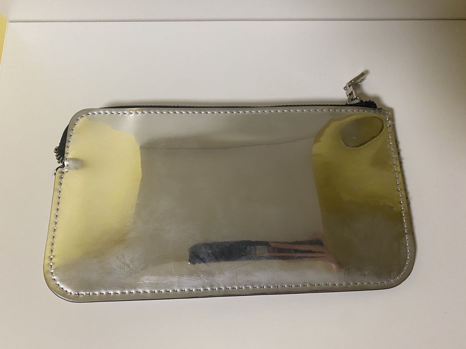 Bershka Silver Wallet with Mirror Effect64285166062466121