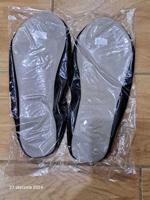 baletki handmade skóra barefoot 39